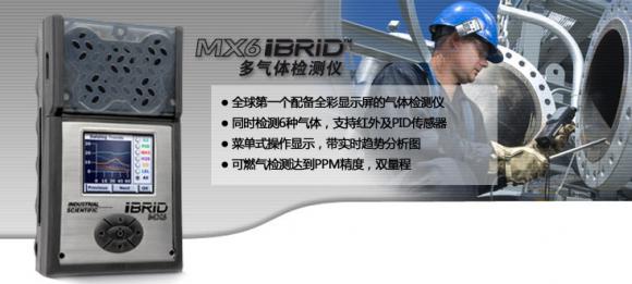 MX6 iBrid多气体检测仪